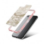 Fashion mobilskal till Apple iPhone 7 - Marble - Beige