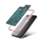 Fashion mobilskal till Apple iPhone 7 - Marble - Blå
