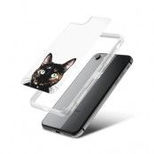 Fashion mobilskal till Apple iPhone 7 - Peeking Cat