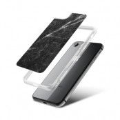 Fashion mobilskal till Apple iPhone 7 - Rough black marble