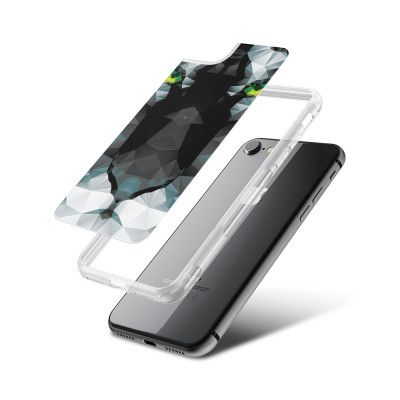 Fashion mobilskal till Apple iPhone 7 - Tiger - Svart