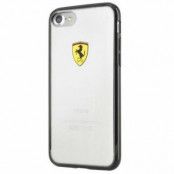 Ferrari Racing Shield Skal iPhone 7 / 8 / SE 2020 - Svart / Transparent