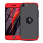 GKK Full Body Skal iPhone 7/8/SE 2020 - Svart / Röd