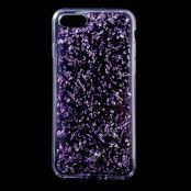 Glitter Sequins Mobilskal till iPhone 7 - Lila