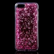 Glitter Sequins Mobilskal till iPhone 7 - Rosa