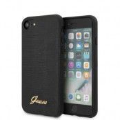 GUESS iPhone 7/8/SE 2020 Lizard Collection - Svart