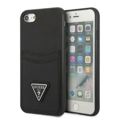 Guess Mobilskal till iPhone 7/8/SE (2020/2022) Saffiano Triangle