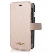 Guess Saffiano Look Wallet (iPhone 8/7) - Beige