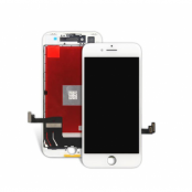 iPhone 7 Glas med original LCD display - Vit