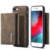 iPhone 7/8/SE 2020 Skal DG.MING M1 Magnetic Tri-fold Wallet Med Kickstand