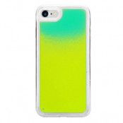 Liquid Neon Sand skal till iPhone 6/7/8/SE 2020 - Grön