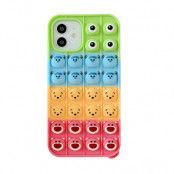 Multi Faces Pop it Fidget Skal till iPhone 7/8/SE 2020