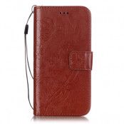Plånboksfodral till iPhone 7 - Brun Fjäril