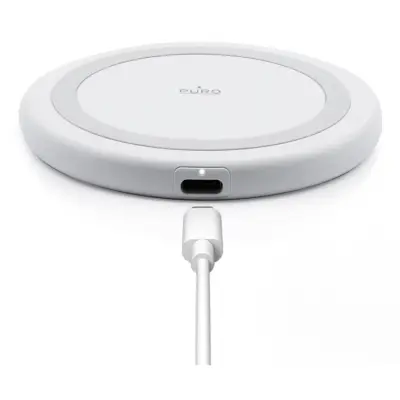 Puro Trådlös Laddare för iPhone Android - Vit