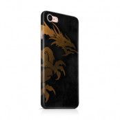Skal till Apple iPhone 7 - Gyllene drake
