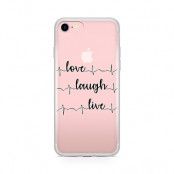 Skal till Apple iPhone 7 - Love Laugh Live