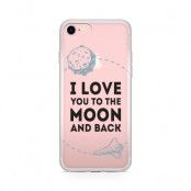 Skal till Apple iPhone 7 - Moon and Back