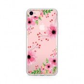 Skal till Apple iPhone 7 - Pink Flowers