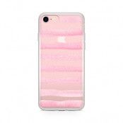 Skal till Apple iPhone 7 - Pink Stripes
