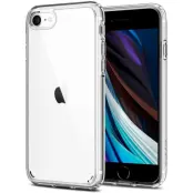 Spigen Ultra Hybrid Skal iPhone 7/8/SE (2020/2022) - Crystal Clear