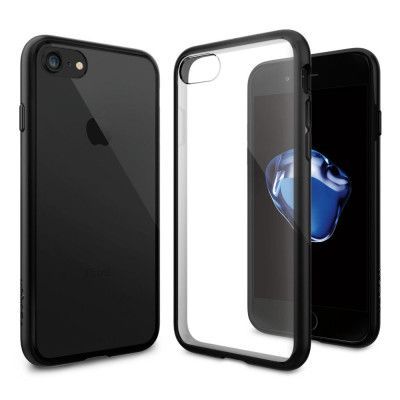 SPIGEN Ultra Hybrid Skal till Apple iPhone 7 - Svart