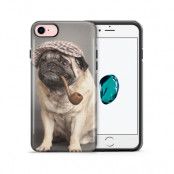 Tough mobilskal till Apple iPhone 7/8 - Mops med keps