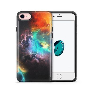 Tough mobilskal till Apple iPhone 7/8 - Rymden - Svart/Blå