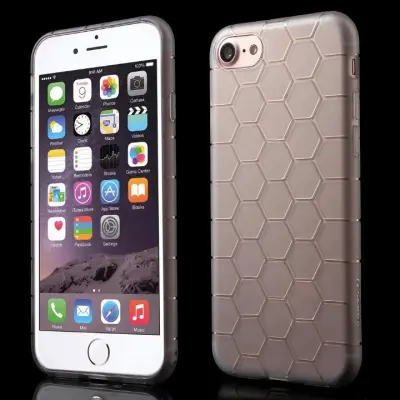 TPU i-smile skal till iPhone 7/8/SE 2020 - Grå