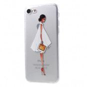 TPU Mobilskal iPhone 7 - Fashion Lady