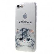 TPU Mobilskal iPhone 7 - Söt Katt