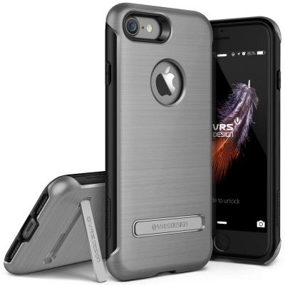 Verus Duo Guard Skal till Apple iPhone 8/7 -  Steel Silver
