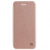 Xqisit Flap Adour Fodral iPhone 7/8/9 - Rosa Guld
