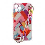 Color Chain Gel Flexible Mobilskal iPhone 8 Plus / 7 Plus - Flerfargad
