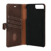 Essentials Magnet Wallet (iPhone 8/7/6(S) Plus) - Brun