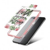 Fashion mobilskal till Apple iPhone 8 Plus - Bold Fearless Stron