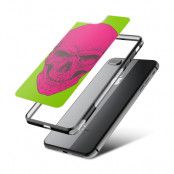 Fashion mobilskal till Apple iPhone 8 Plus - Dödskalle - Magenta
