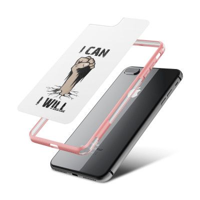 Fashion mobilskal till Apple iPhone 8 Plus - I can I will