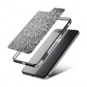 Fashion mobilskal till Apple iPhone 8 Plus - Mandala - Grå