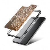 Fashion mobilskal till Apple iPhone 8 Plus - Mandala - Wood