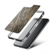 Fashion mobilskal till Apple iPhone 8 Plus - Marble - Brun