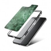 Fashion mobilskal till Apple iPhone 8 Plus - Marble - Grön
