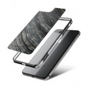 Fashion mobilskal till Apple iPhone 8 Plus - Marble - Svart/Grå