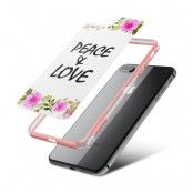 Fashion mobilskal till Apple iPhone 8 Plus - Peace & Love