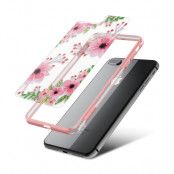 Fashion mobilskal till Apple iPhone 8 Plus - Pink Flowers
