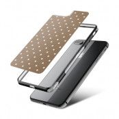 Fashion mobilskal till Apple iPhone 8 Plus - Polka - Brun