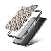 Fashion mobilskal till Apple iPhone 8 Plus - Rutig diagonal - Be