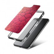 Fashion mobilskal till Apple iPhone 8 Plus - Skifferstenar - Röd