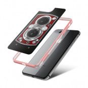 Fashion mobilskal till Apple iPhone 8 Plus - Vintage Camera Red