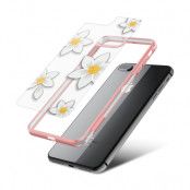 Fashion mobilskal till Apple iPhone 8 Plus - White Flowers