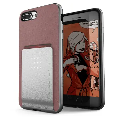 Ghostek Exec 2 Skal till iPhone 8 Plus / 7 Plus - Rosa